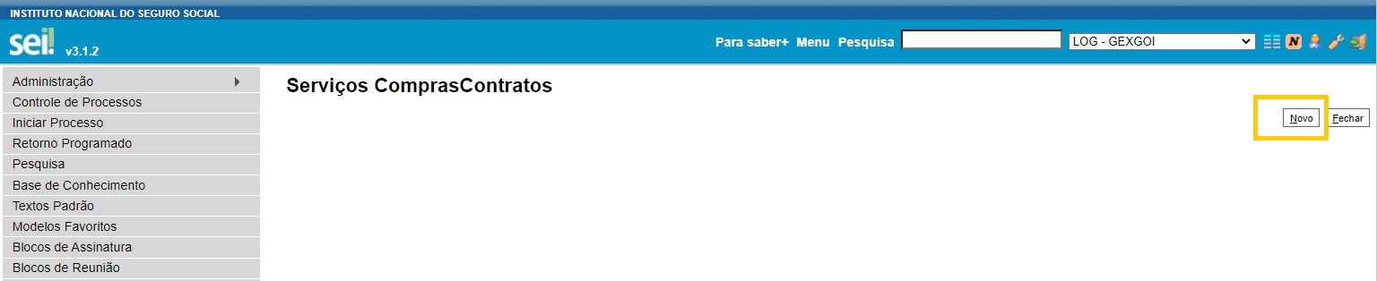 FIGURA 6 - Configurar Sistema